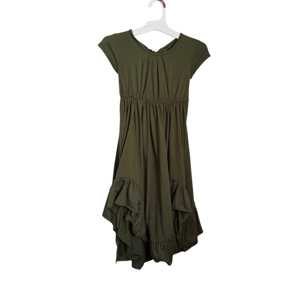 Mia Joy Joyfolie Olive Green Maxi Dress